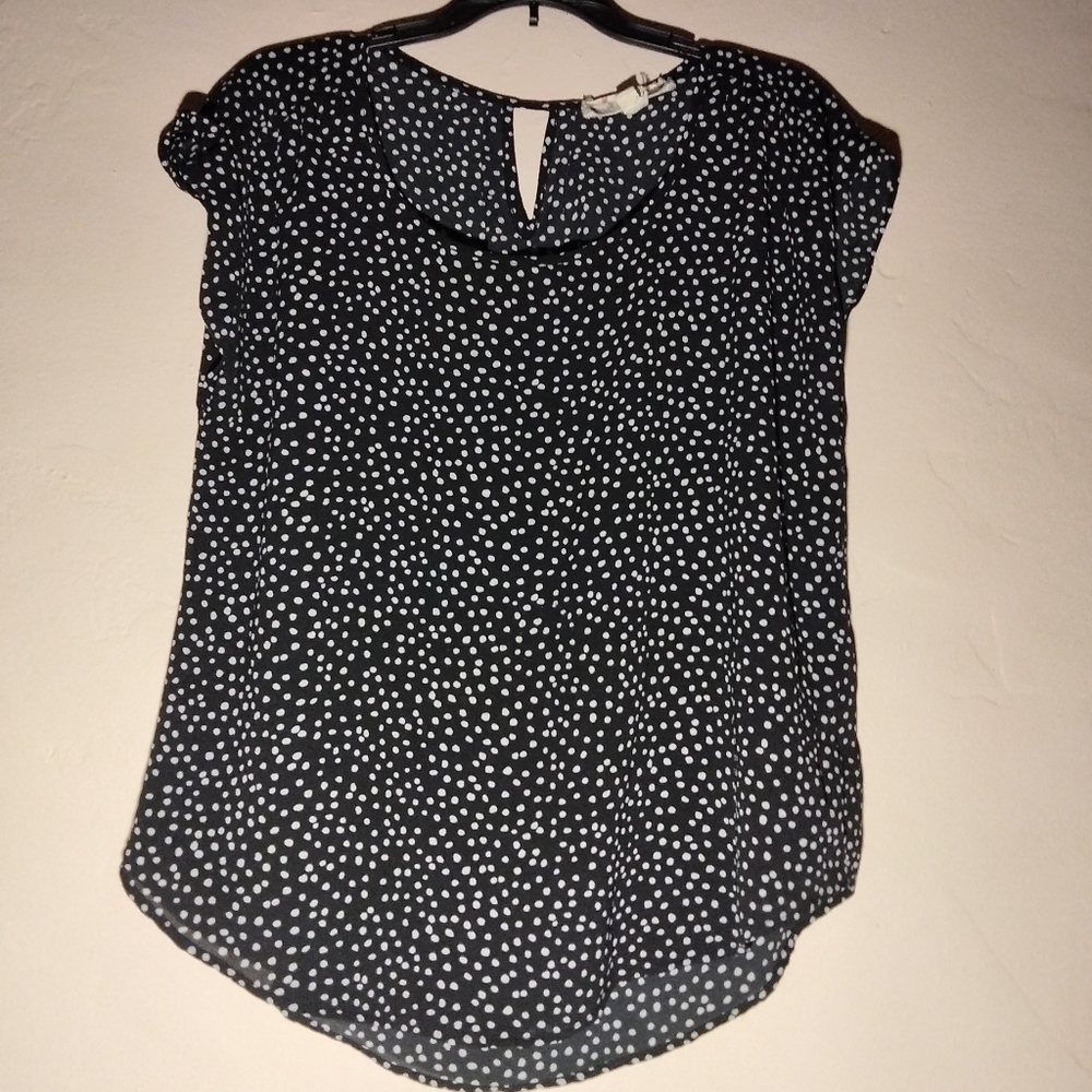 Hippie Rose Polka Dot Blouse